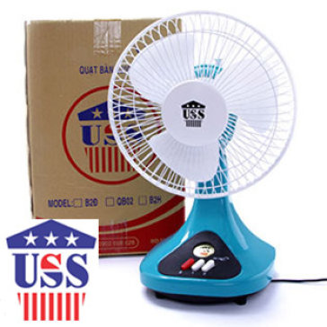 Quạt Bàn USS Cao Cấp Mẫu Mới B2K-S (BH 1 Năm) - Không Bù Tiền