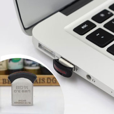 USB Flash Drive Sandisk 16GB CZ43 Ultra Fit-Mini (USB 3.0) 