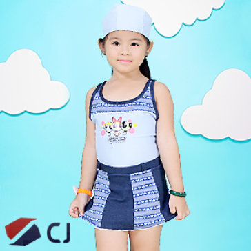 Combo Đồ Bơi & Nón Bơi Bé Gái Nhập Khẩu Hàn Quốc CJ B004