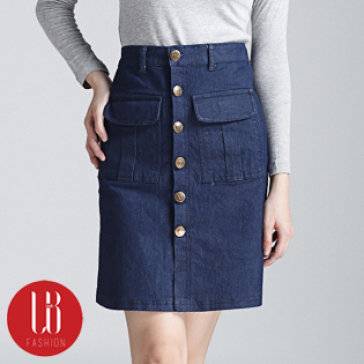 Chân Váy Jeans 2 Túi Sk23 Labelle