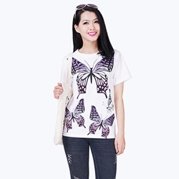 Áo Thun Họa Tiết Bướm