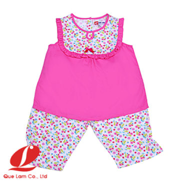 Bộ Lửng Bé Gái Cotton Bèo Đô Trước Sau - 126006b - S534 - Bst Th...