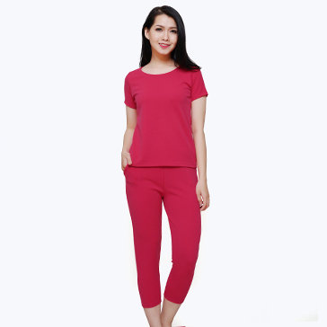 Bộ Mặc Nhà Quần Lửng Tay Con