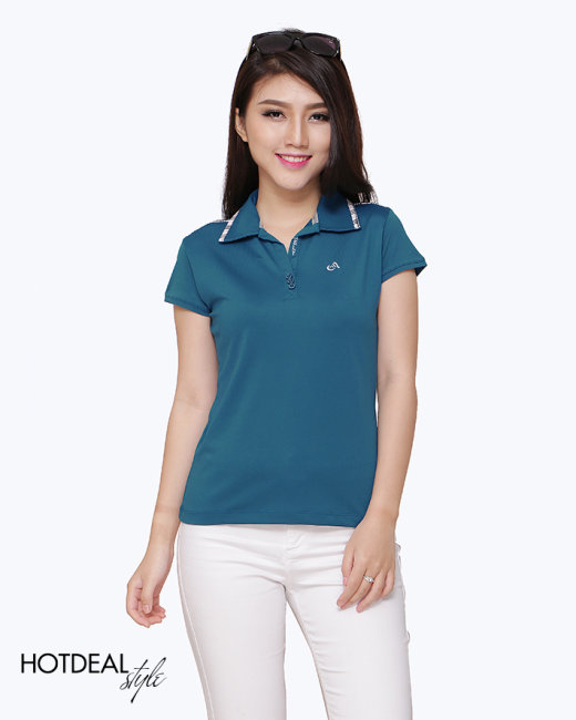 Set 2 áo thun tay ngắn cổ lật bé gái Oshkosh + Carter , size 2T - 14T. Việt  Nam xuất xịn.
