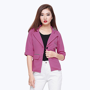 Áo Vest Công Sở Viền Nổi Bật