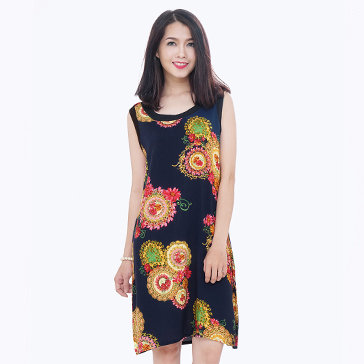 Đầm Oversize Hoa Thời Trang