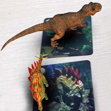 Bộ Thẻ Sách 3D Dino Age - Kỷ Nguyên Khủng Long