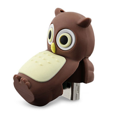 USB Bone 8Gb Owl - DR10021-8BR