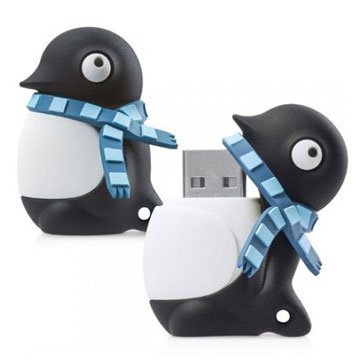 USB Bone 8GB Penguin - DR07021-8BK 