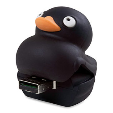 USB Bone 8GB Duck Black - USB 2.0
