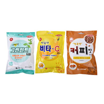 Combo 3 Bịch Kẹo Hàn Quốc Mammos (Vitamin C, Cà Phê, Bạc Hà)