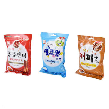 Combo 3 Bịch Kẹo Hàn Quốc Mammos (Cafe, Hồng Sâm, Sữa)