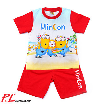 Bộ Thun Bé Trai Minion Size Lớn - TH P&L