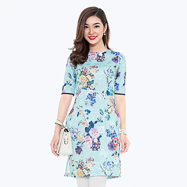 Áo Dài Gấm Cách Tân
