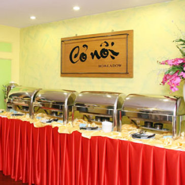Buffet Chay Tối Cỏ Nội – KS Bông Sen 2