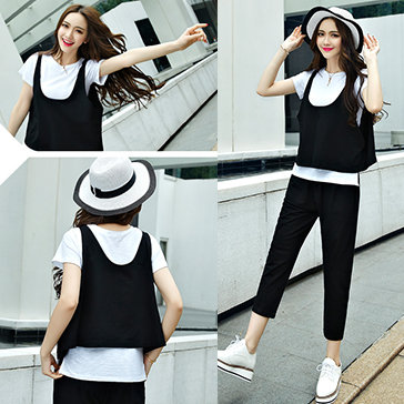 Set Áo + Quần Culottes Thời Trang
