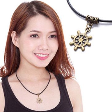 Combo Dây Chuyền Bánh Lái Tình Yêu