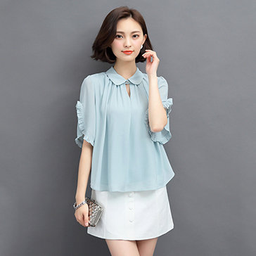 Áo Chiffon Tay Xẻ