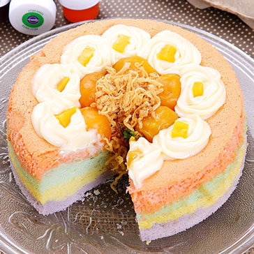 Bánh Bông Lan Sốt Mayonnaise 16 Cm