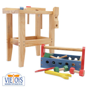 Đồ Chơi Gỗ Vietoys - Bộ Lắp Ráp Kỹ Thuật VT3P-0019