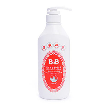 Nước Rửa Bình Sữa 600ml B&B Feeding Bottle Cleanser Liquid Type Bottle 