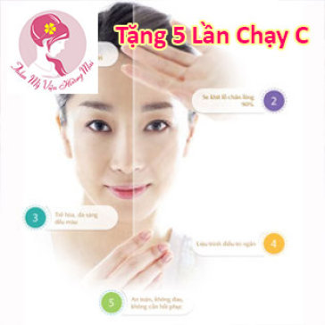5 Lần Thu Nhỏ Chân Lông Và Trẻ Hóa Da Công Nghệ Laser YAD, Tặng 5...