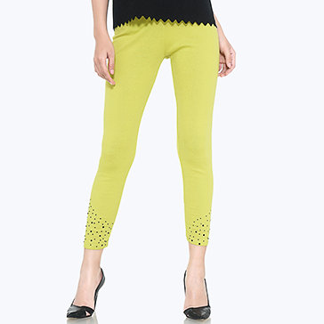 Combo 2 Quần Legging Dày Lazer Đính Hạt