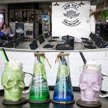 Thưởng Thức Các Loại Thức Uống Tại Xăm Việt Tattoo & Coffee