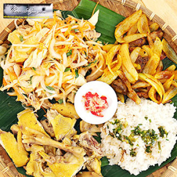Set Gà Ta Lên Mâm 1.2 Kg Cho 04 Người - Cao Nguyên Quán