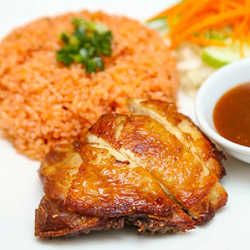 Cơm Gà Da Giòn + Canh Tự Chọn + Trà Sữa Thái + Khăn Lạnh Cho 2...