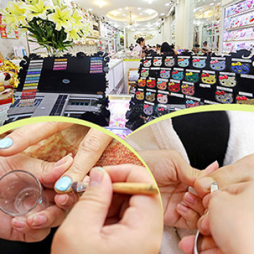 Cắt Da + Sơn + Vẽ Tự Nhiên Cho Tay Hoặc Chân - Nail Jolie Pang