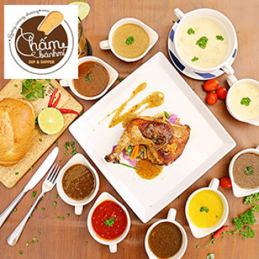 Combo Đùi Gà Khổng Lồ + Súp Kem Nấm + Trà Chanh + 8 Loại Nước...