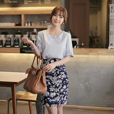Áo Tay Nơ Halina Thanh Lịch