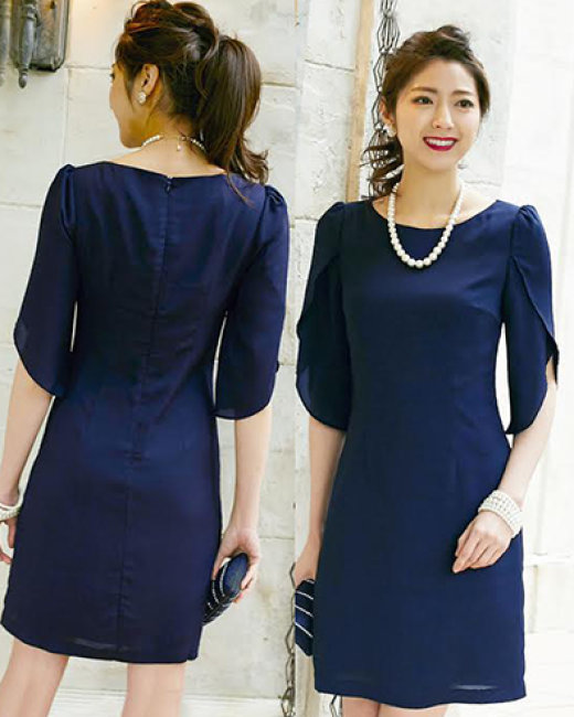 Đầm trung niên cao cấp form đầm suông thiết kế màu xanh đen - TTV902 - TTV  Store - Đầm, váy nữ | ThờiTrangNữ.vn