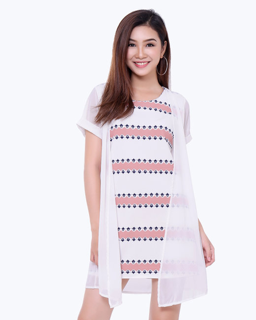 Đầm Suông Kèm Áo Khoác Thương Hiệu, Đổi Trả Miễn Phí| Sendo.vn
