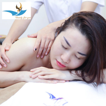Massage Body Đá Nóng + Chăm Sóc Da Mặt Chuyên Sâu + Massage Cổ, Vai...