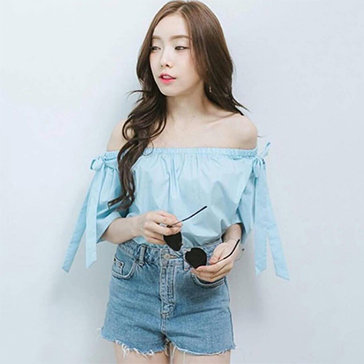 Áo Kiểu Nữ Rớt Vai Xinh Xắn