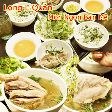 Combo 02 Bún Giò Chìa + 02 Trà Đá Cho 02 Người - Long L Quán