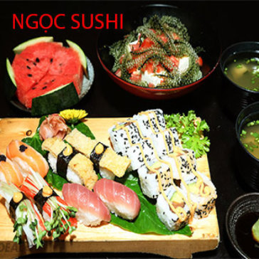 Set Menu Đặc Biệt Cho 2 Người Tại Ngọc Sushi