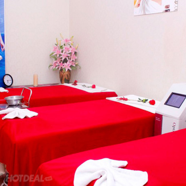Massage Oxy Trà Xanh Tại Lilac Spa