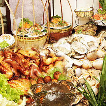  Buffet Gánh Tối - Khách Sạn Bông Sen 