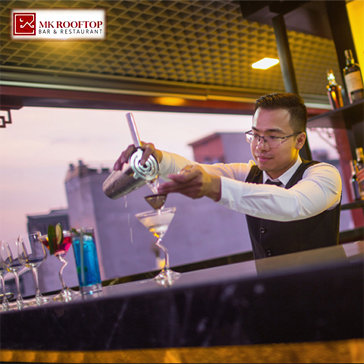 Toàn Menu Tại MK Rooftop Bar Tầng 6 Khách Sạn MK Premier Boutique