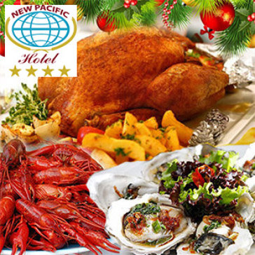 Buffet Noel, Tết Tây Tôm Hùm Crawfish, Gà Tây - Xem Pháo Hoa Tại New...