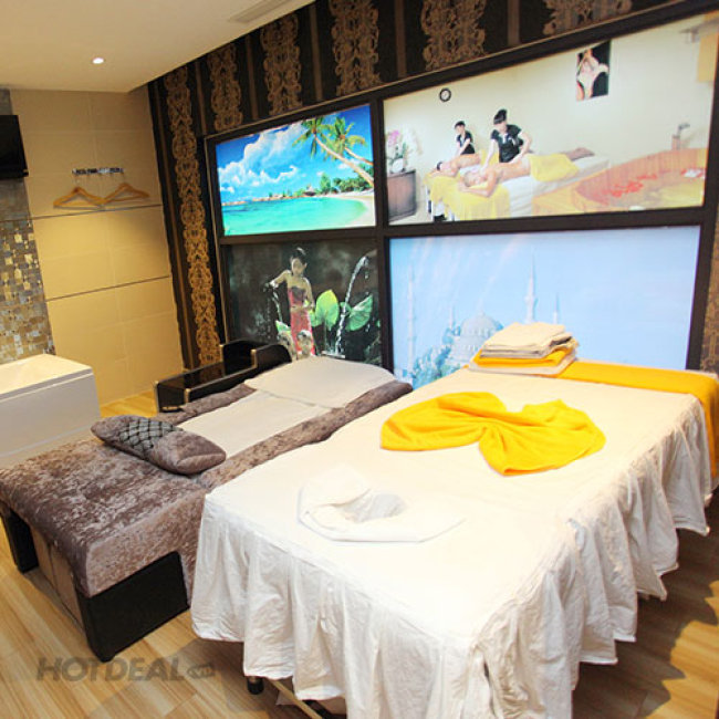 Luxury Massage Body/ Foot 60’ + Sauna, Steambath Tại Athena Hotel 3*