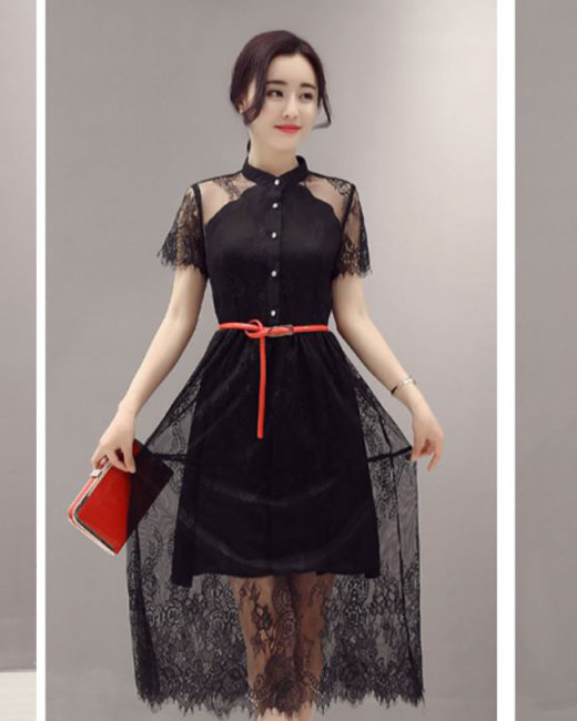 Đầm Ren Vintage Quý Phái
