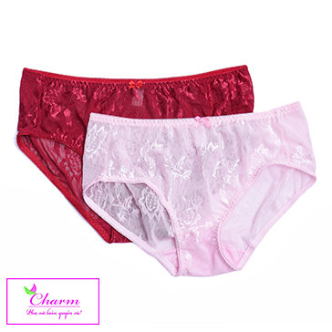 Combo 2 Quần Lưới Bông Ép Cho Bà Bầu T.H Charm Fashion (CC3013)