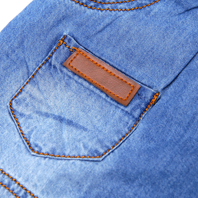 Quần Short Jeans Lưng Thun Xám Nanio (1-8) 