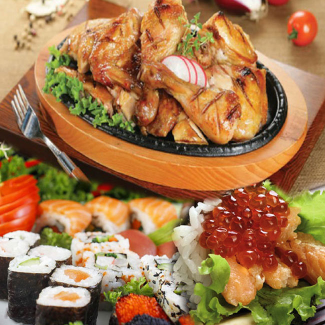 Buffet 60 Món Nhật + Lẩu + Trải Nghiệm Tự Làm Takoyaki Nhật Bản...