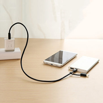 Cáp Sạc Full Speed 2 Đầu Lightning - Micro USB
