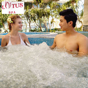 Massage Foot + Body/ Body (75') + Đá Nóng + Xông Hơi + Hồ Jacuzzi Tại...